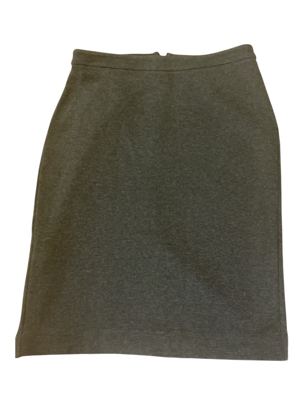 Banana Republic Grey Fine Knit Pencil Skirt